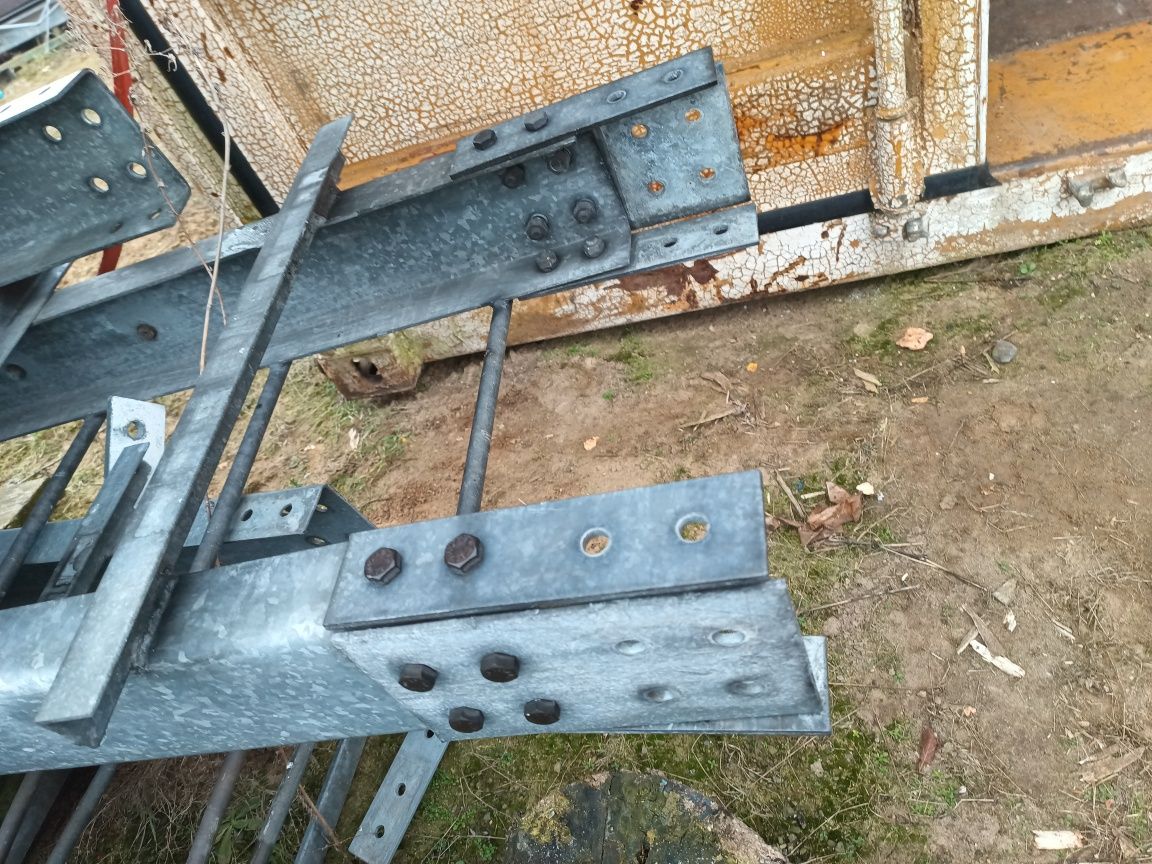 drabina ocynk pożarowa silos zbożowy 5m