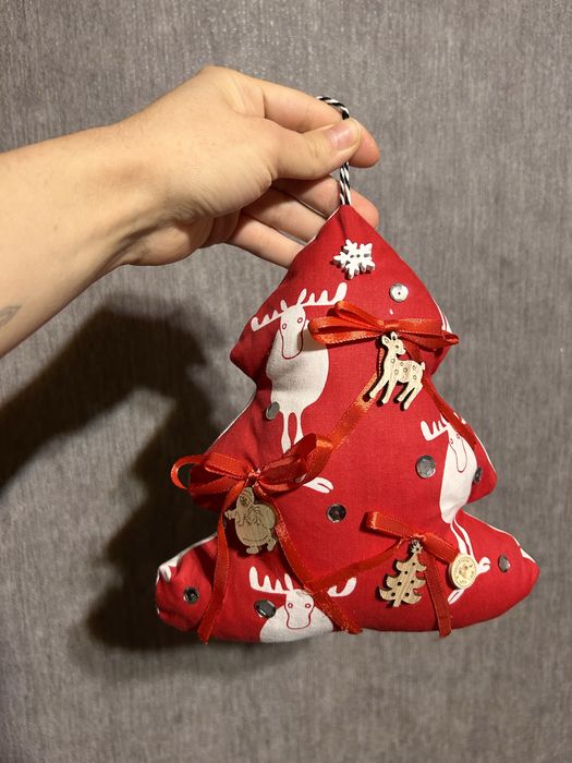 Ялинка декор новорічний різдво миколай подарунок