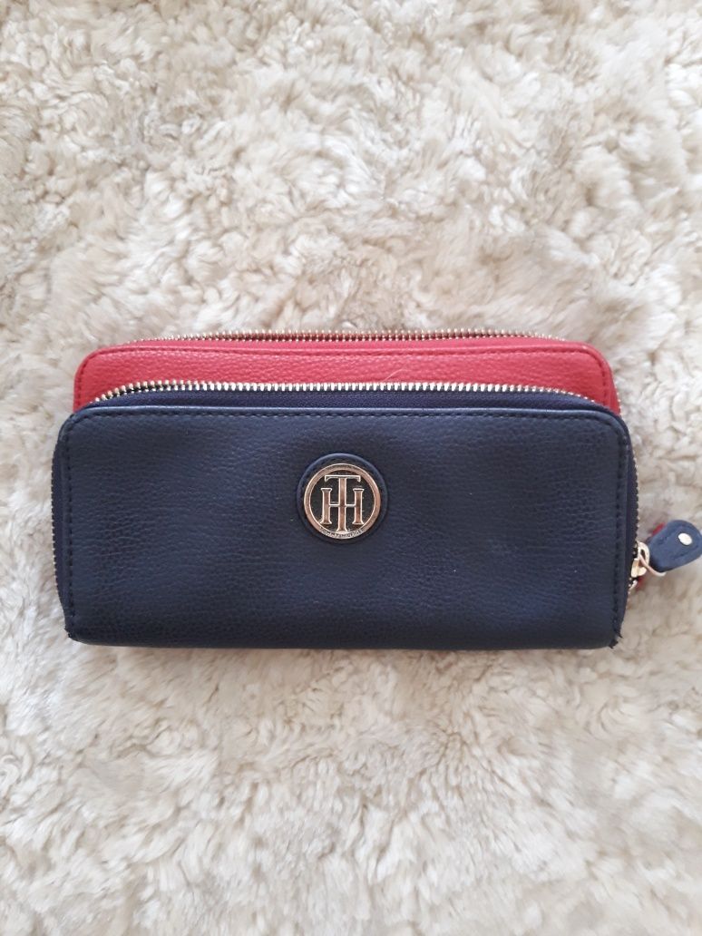 Porta-moedas tommy hilfiger