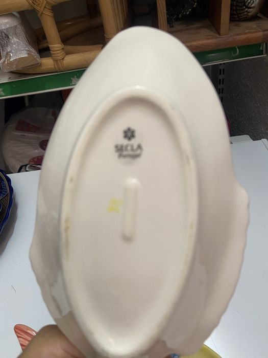 Quatro peixes em ceramica para decoracao