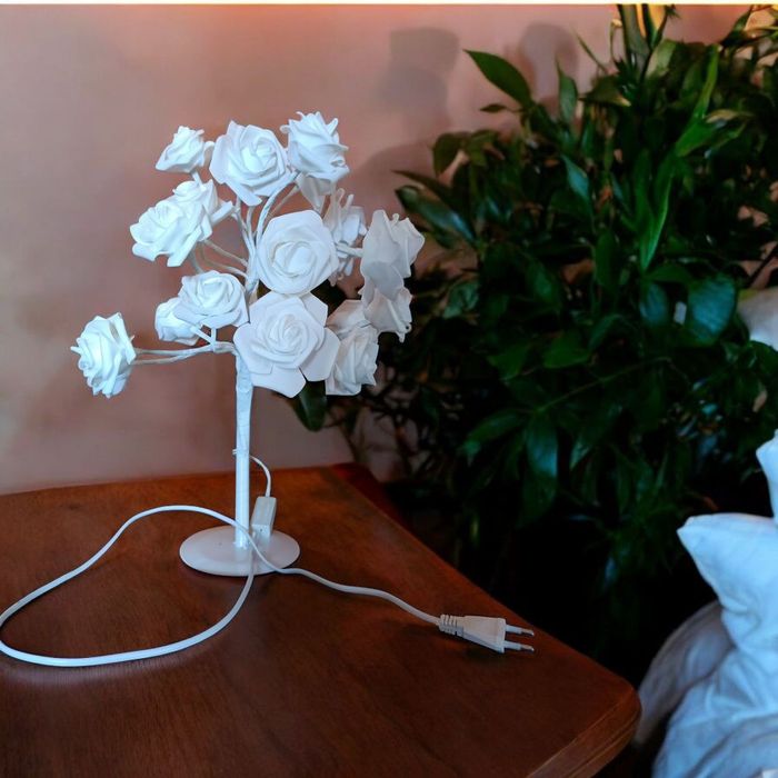 Lampka drzewko białe 40 cm