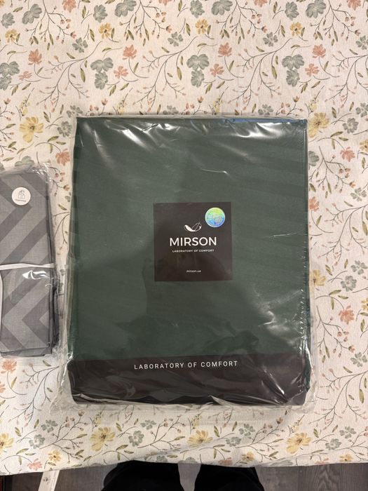 Новий ЄВРО Комплект постільної білизни Однотонний