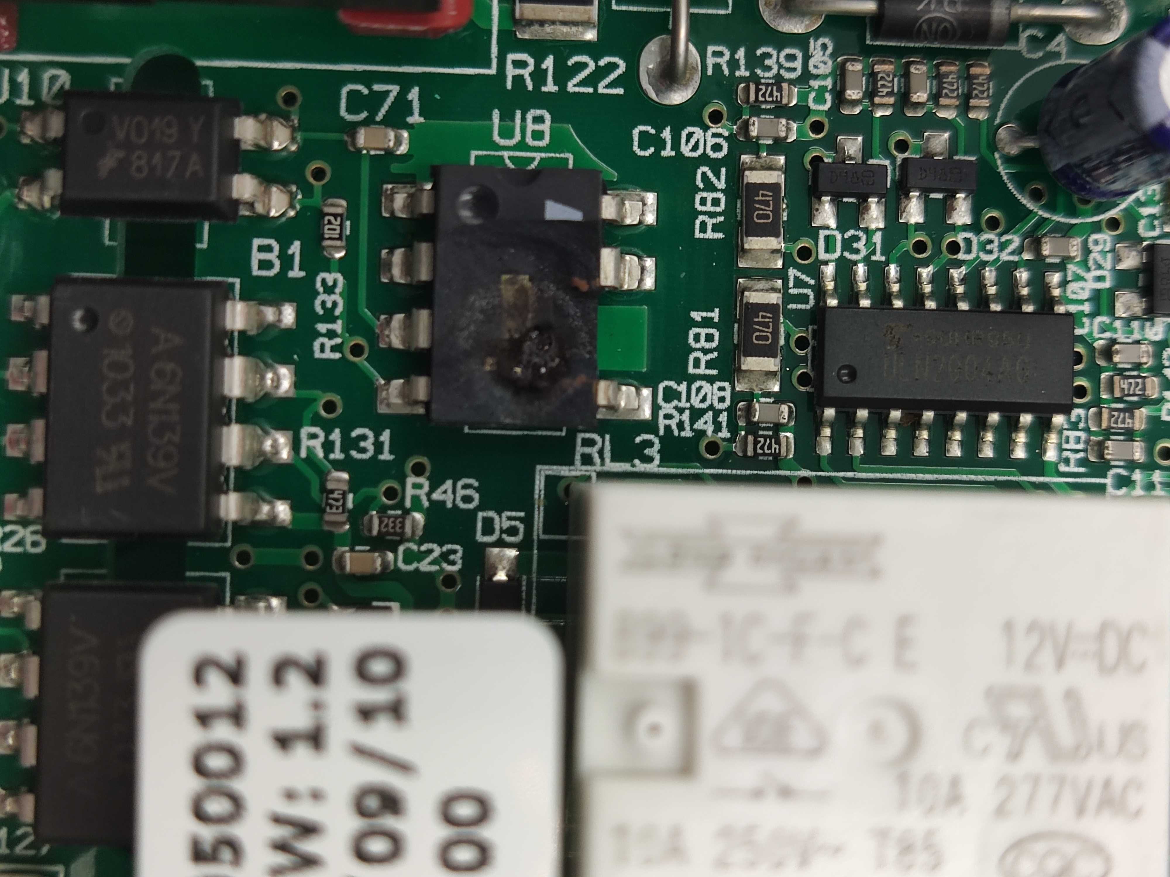Elektronika moduł płytka Siemens EQ7 Z series USZKODZONA