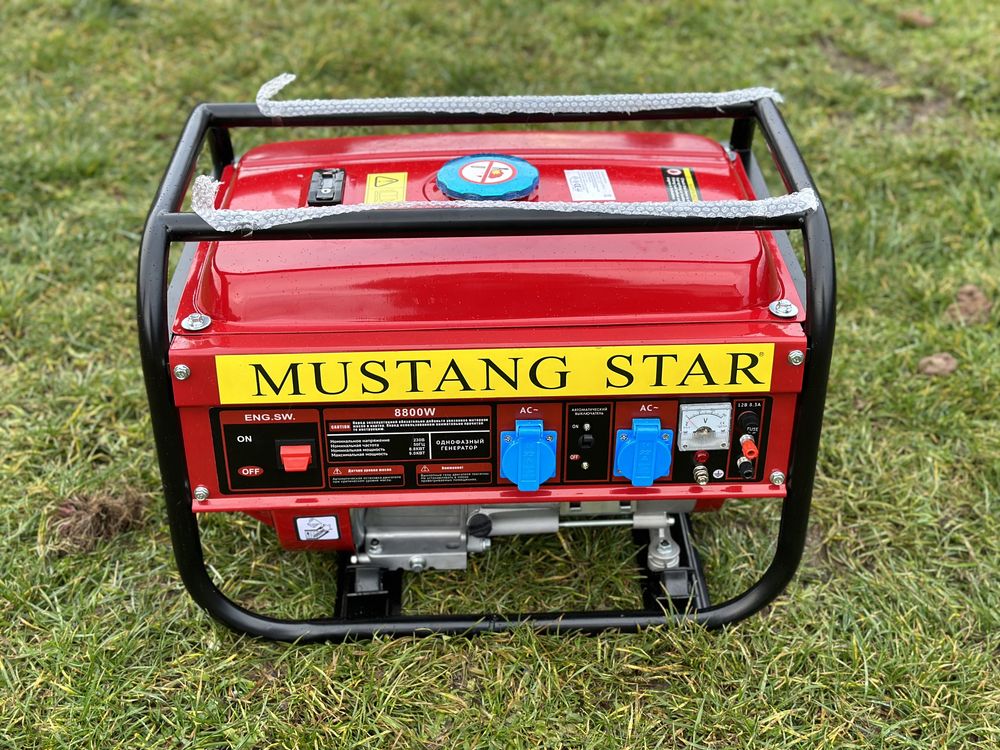 !!! Генератор бензиновий Mustang Star 3.8 кВт