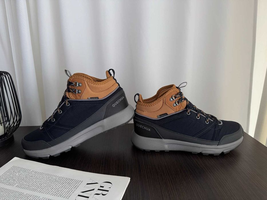 Черевики Quechua Waterproof NH100 Mid (Оригінал, 40 р).