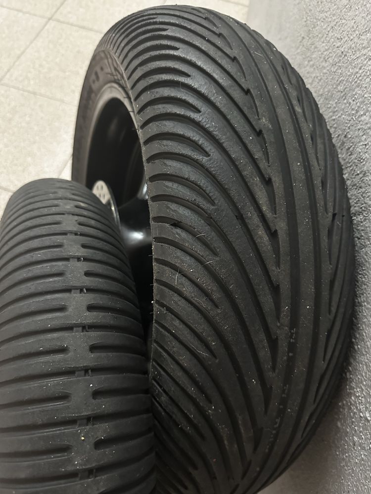 Jantes R6 completas com dunlop chuva