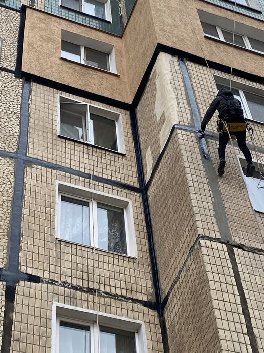 Ремонт швов.