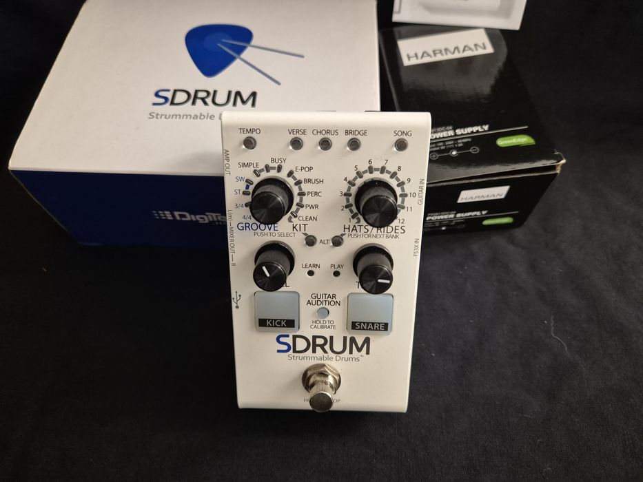 Digitech Sdrum strummable drums