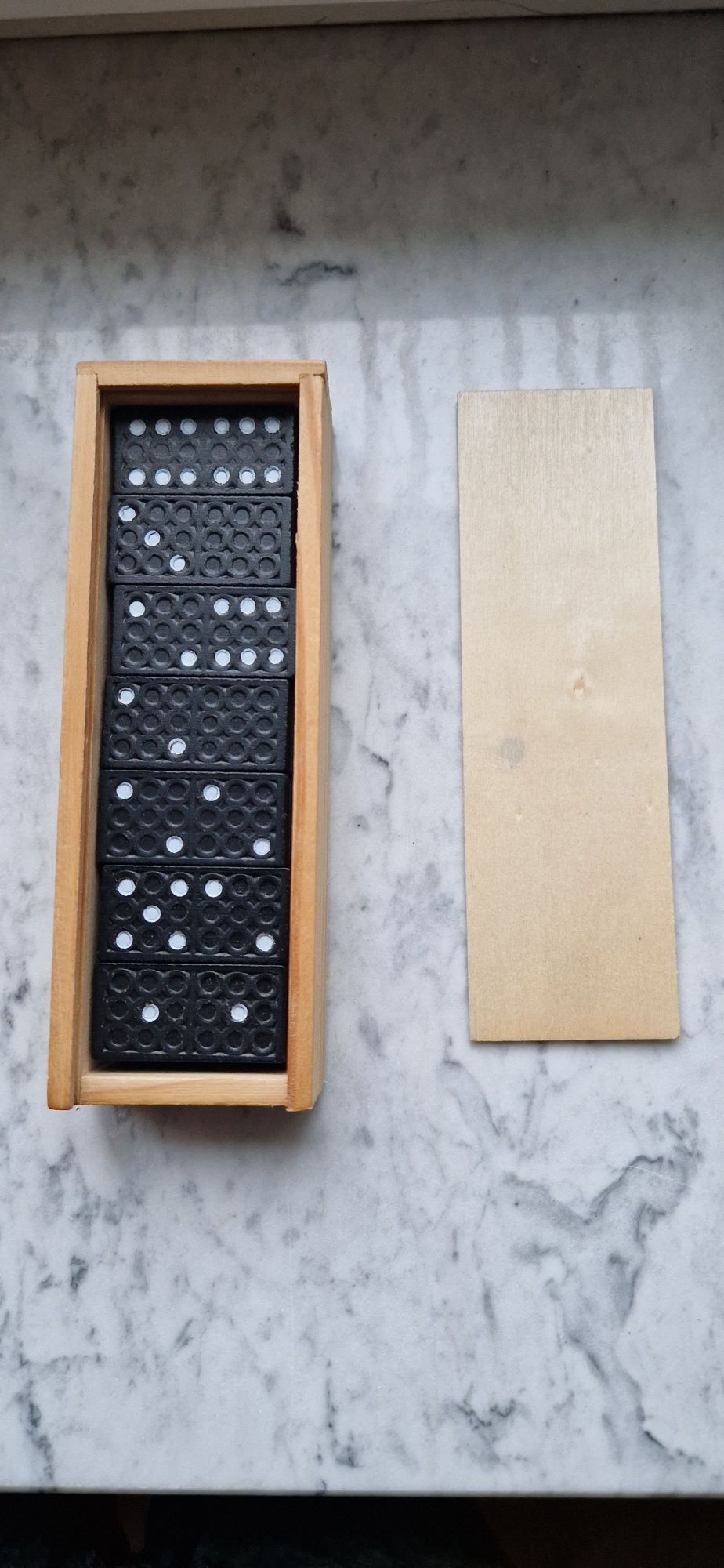 Domino drewniane