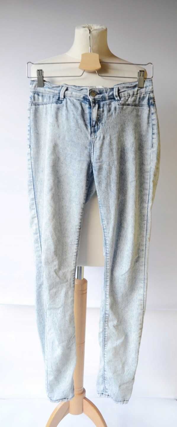 Spodnie Zara XS 34 Rurki Dżinsowe Jeansowe Jegging