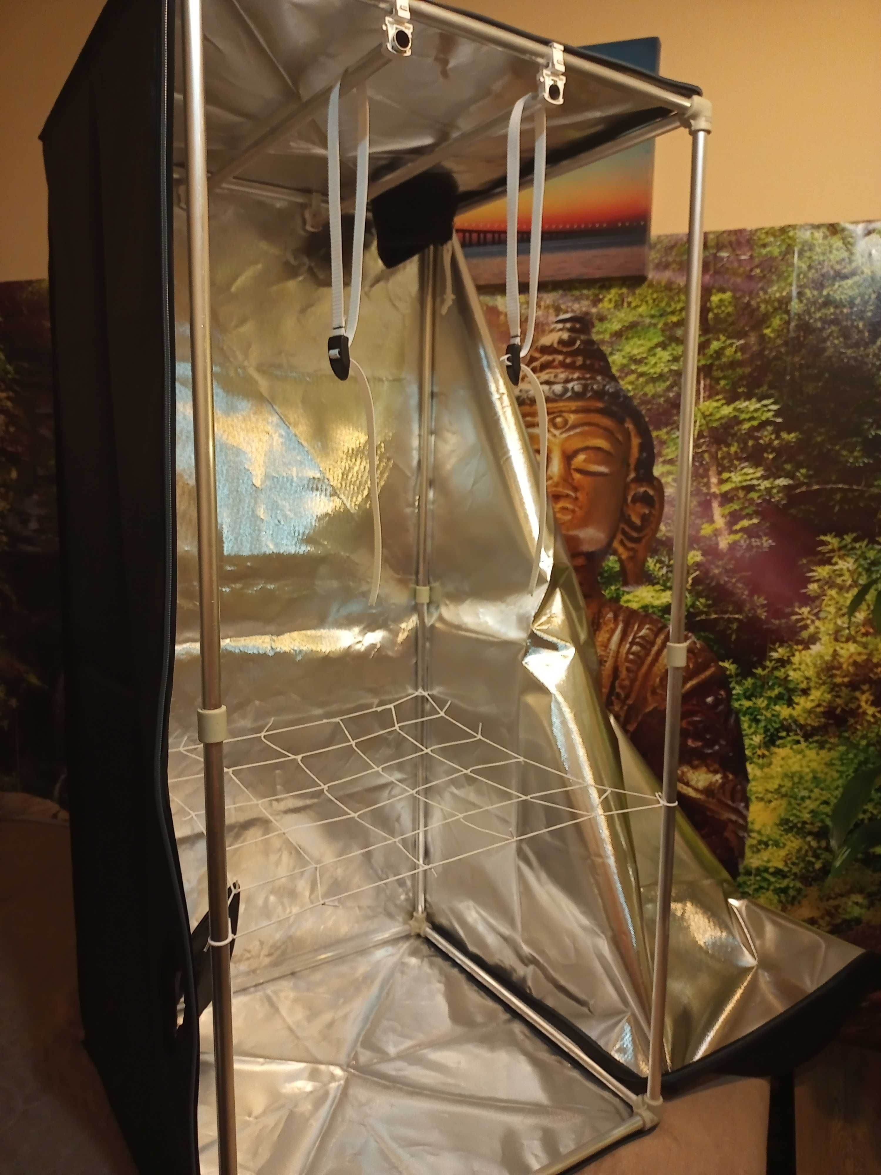Growbox 70x70x150 zioła cbd thc mylar tytoń led hps szklarnia foliak