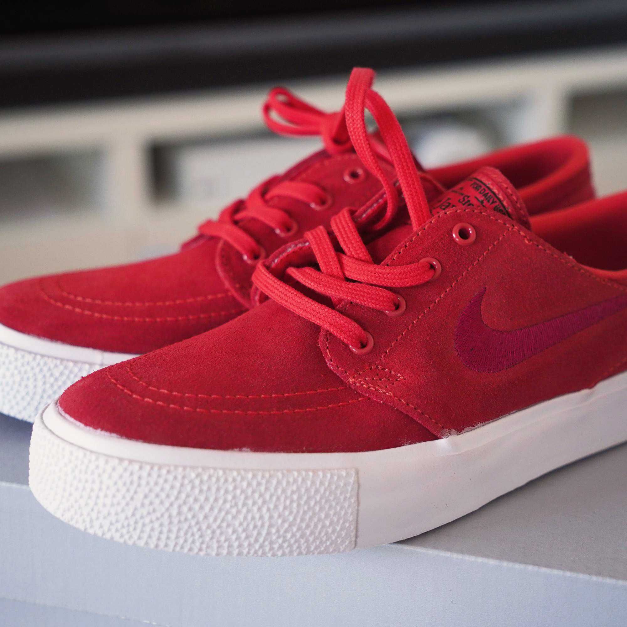 Buty NIKE SB Janoski - czerwone - r. 38 - oryginalne