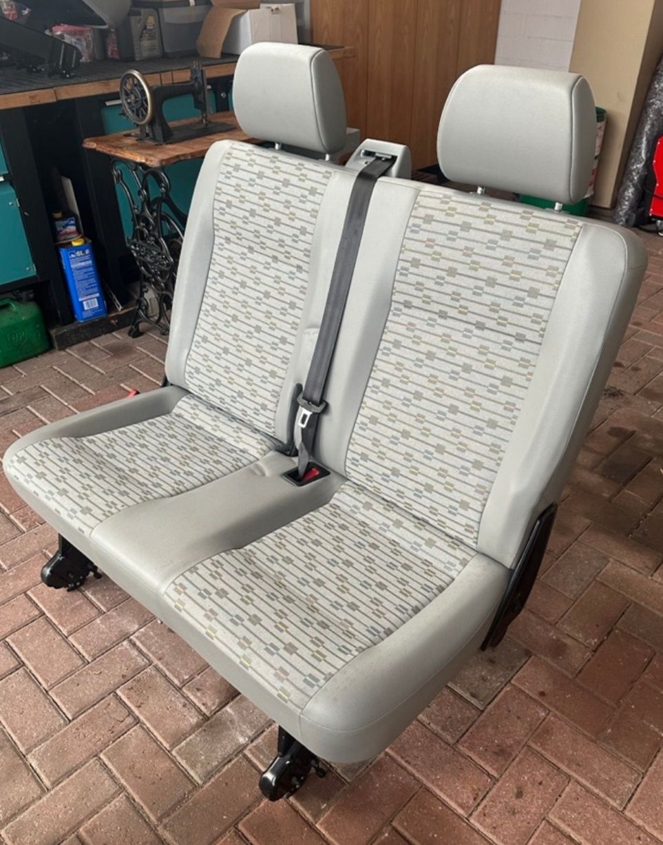 Fotel kanapa siedzenie vw t5 lift t6 2rzad isofix RÓŻNE WZORY