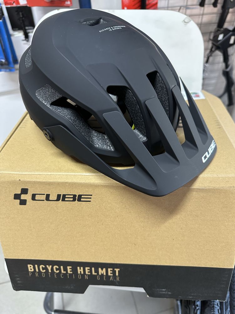 Kask MTB  CUBE FRISK Teamline grey S 49-55 cm M L XL