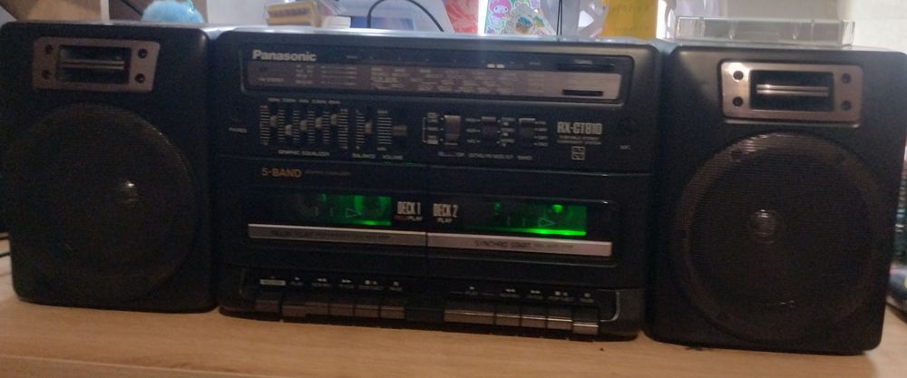 Магнітофон Panasonic RX-CT810, повністю робочій стан