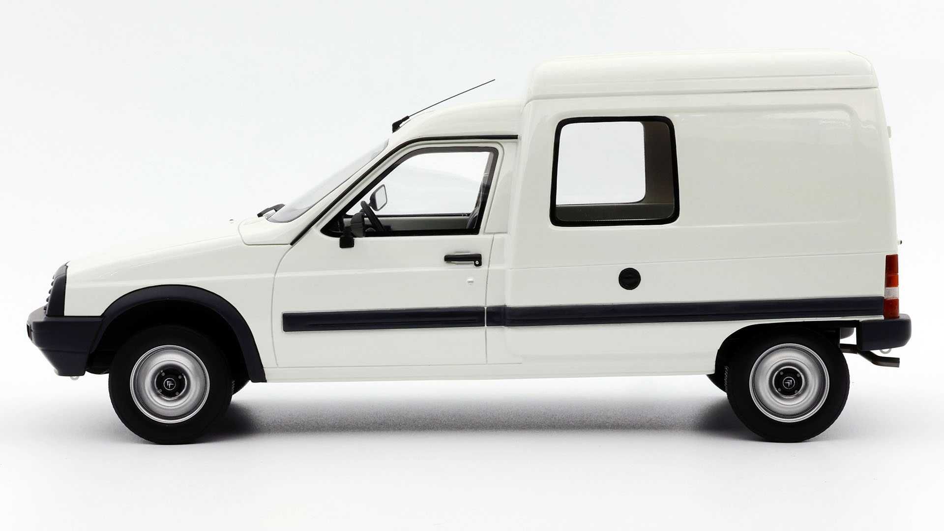 Model 1:18 Otto Citroen C15 E 1990 white (OT956B)