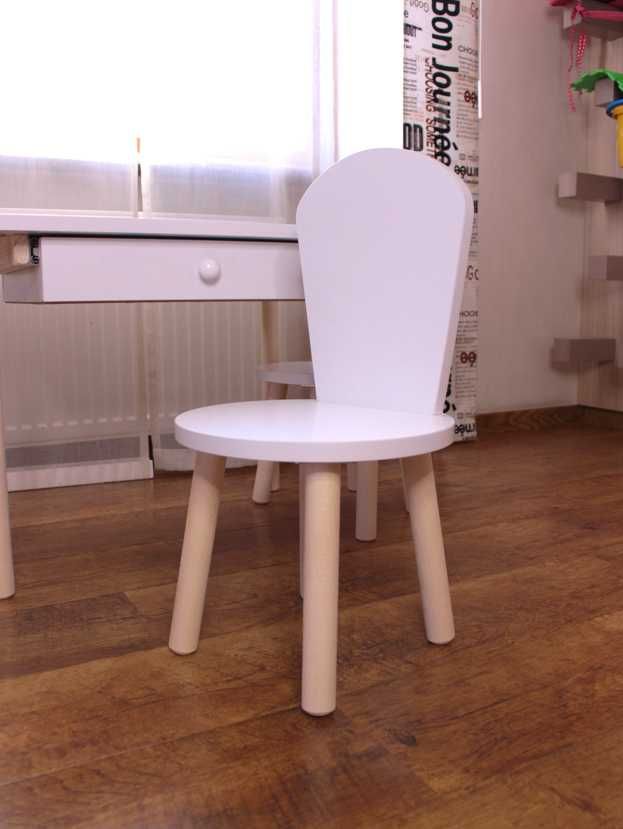 Столик белый стульчики мдф новый деревянный детский стол