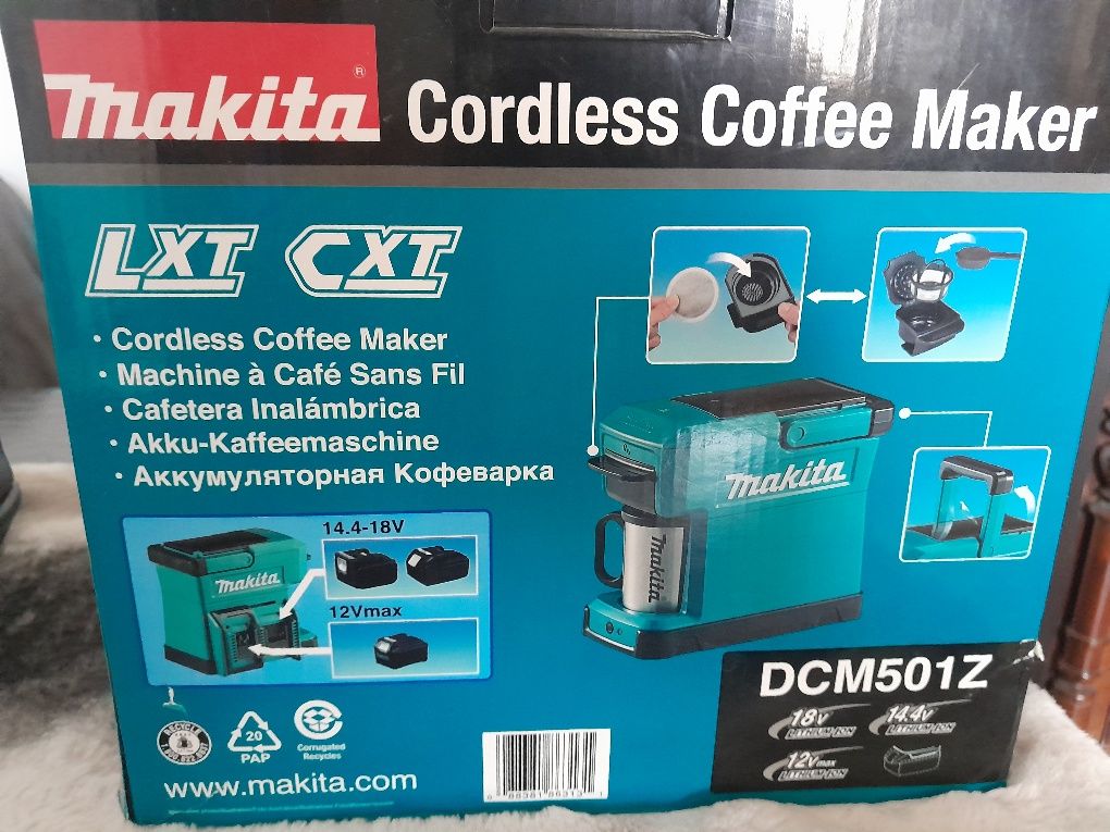 Nowy Auromat do kawy makita dcm501z
