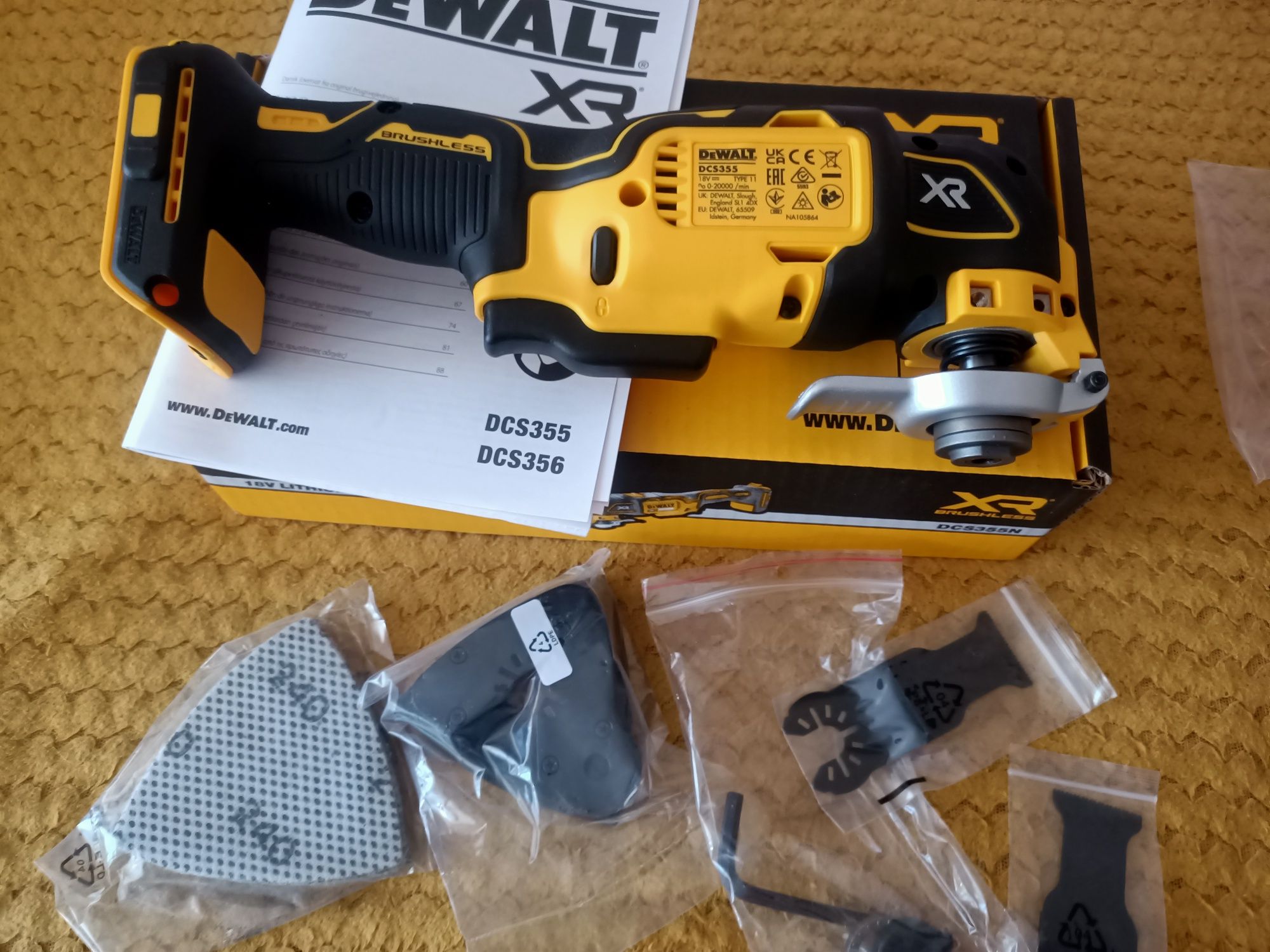 Urządzenie wielofunkcyjne nowe 24r DeWalt dcs355