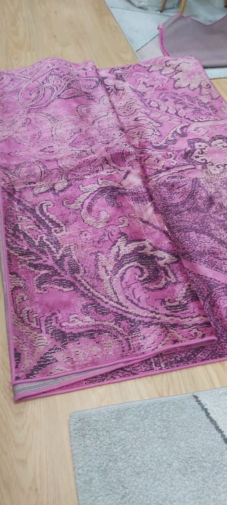 Carpetes cor de rosa conjunto