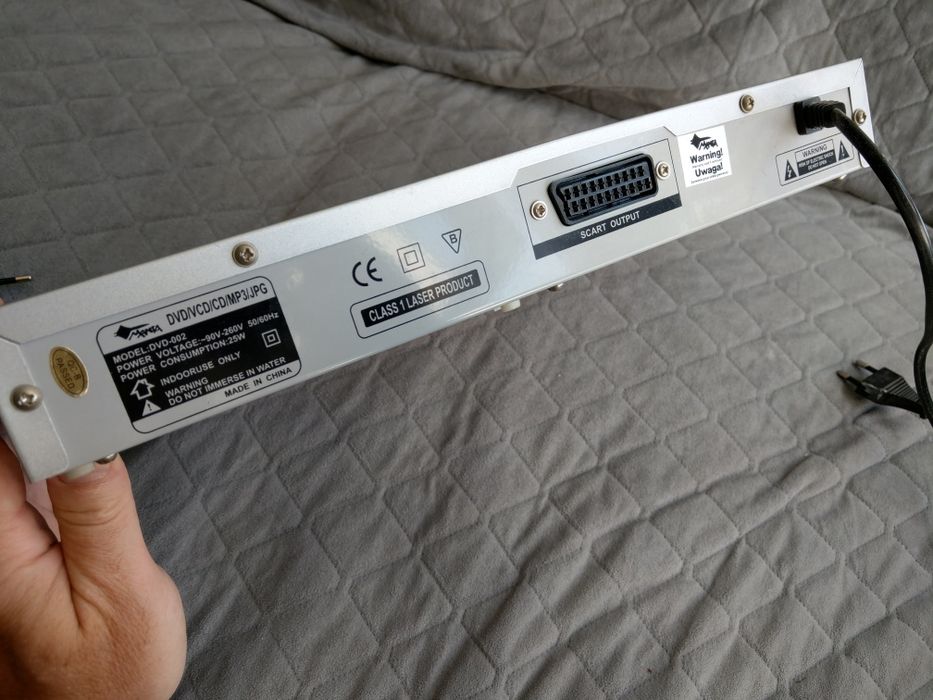 Odtwarzacz DVD - 002 Basic Manta VCD CD MP3 JPG