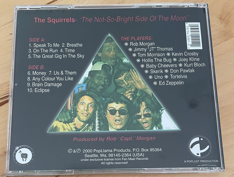 CD’s Dark side of the Moon