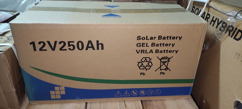 Акумулятор батарея гелева 12в 100аг 250аг