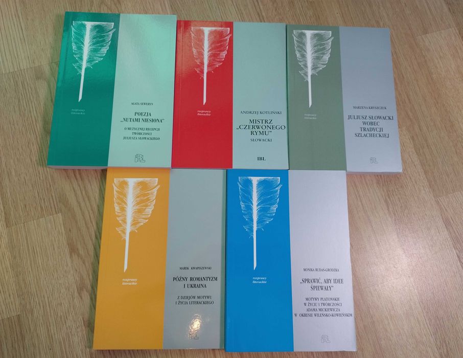 Kolekcja rozprawy literackie romantyzm - 5 tomów