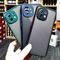 Чехол противоударный матовый Matte Case для Xiaomi Mi 11 Lite 5G NE