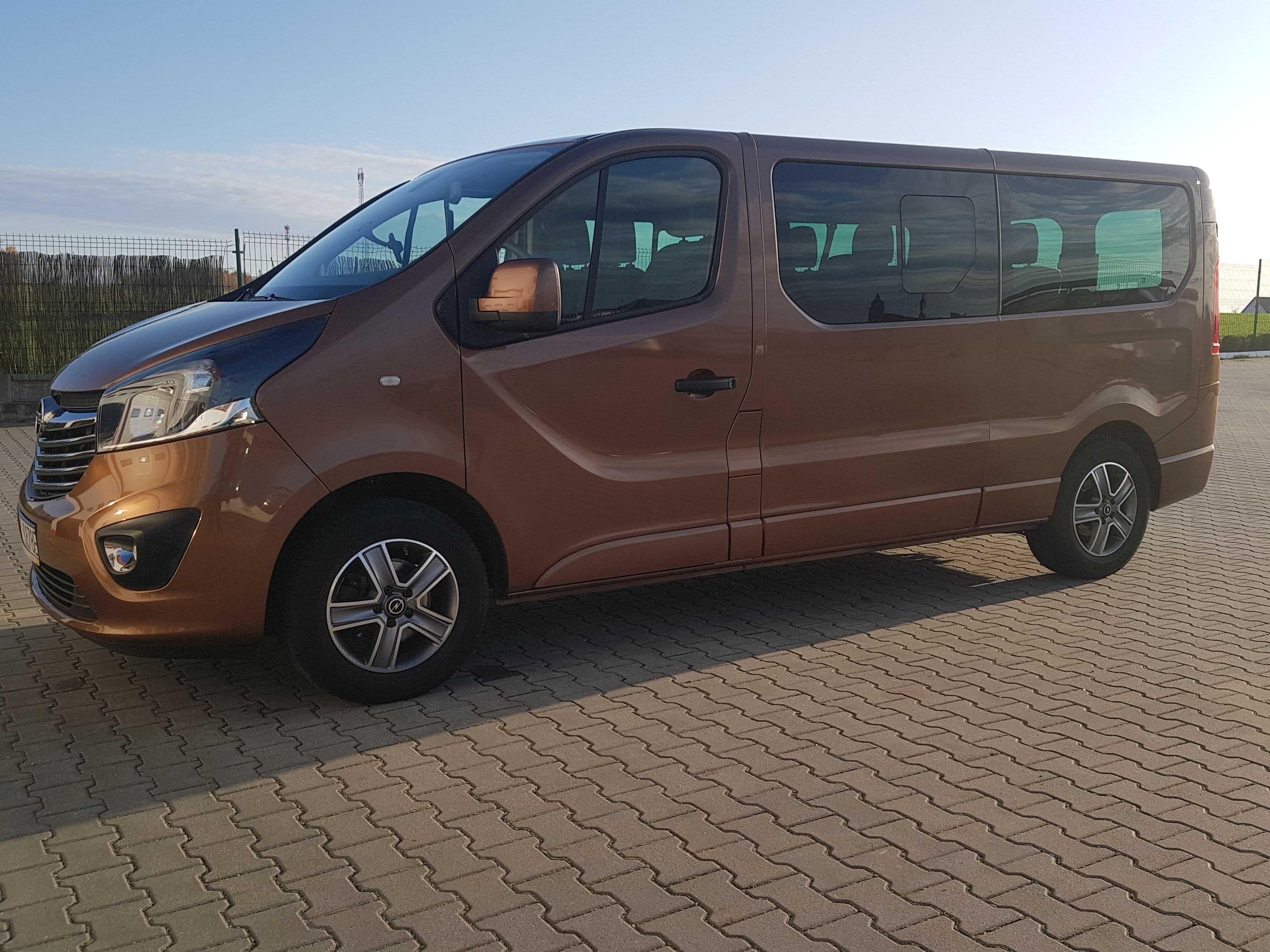Bus 9-osobowy Opel VIVARO B, 1.6 Bi Turbo CDTI Euro 1598 cm -2015 r.