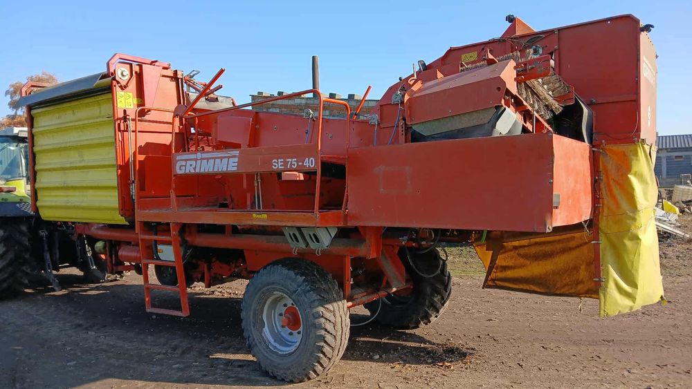Grimme 75-40 kombajn do ziemniaków, cebuli