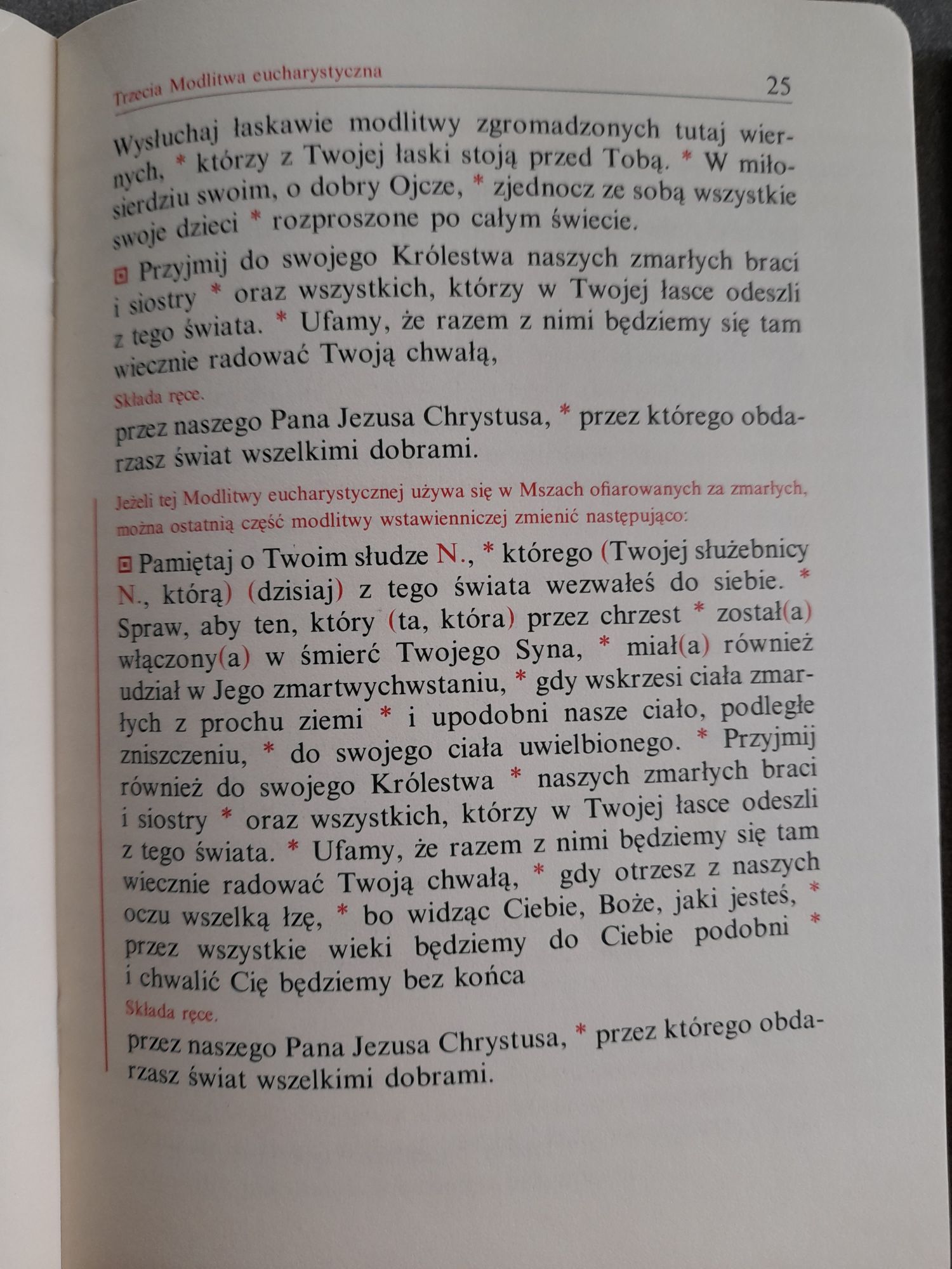 Modlitwy eucharystyczne do koncelebry