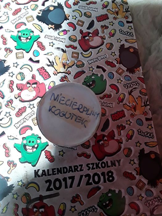 Niecerpliwy kogutek PZFP Unikat Bajka Klisza PRL