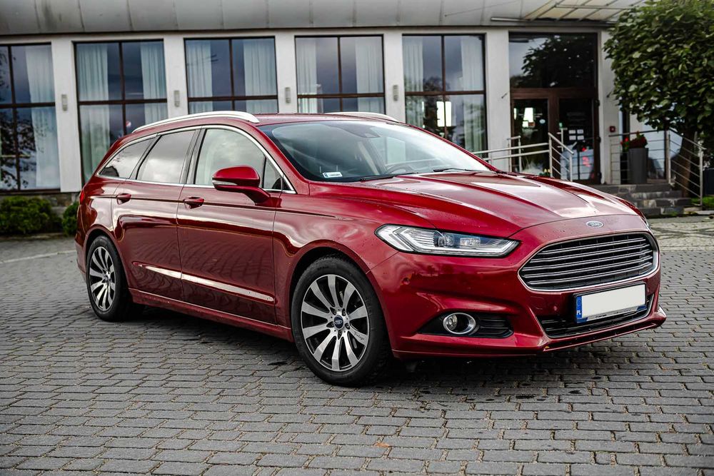 Ładny Ford Mondeo MK5 - 2.0 TDCI - 180KM - LED - Sync3 -Titanium