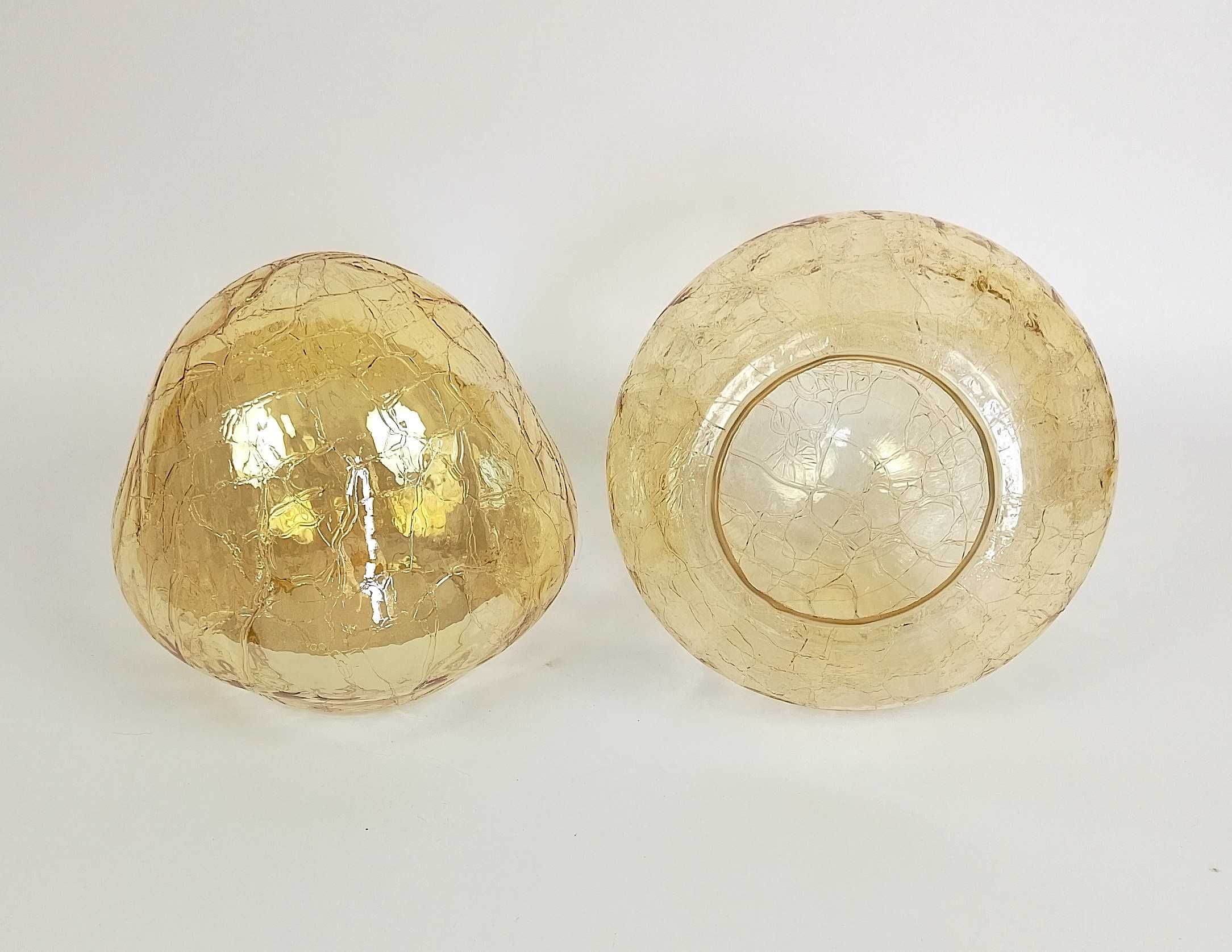 Lampa wisząca ZAOS 2 szt retro vintage PRL art deco space age
