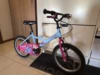 Rower btwin decathlon 16 cali dla dziewczynki