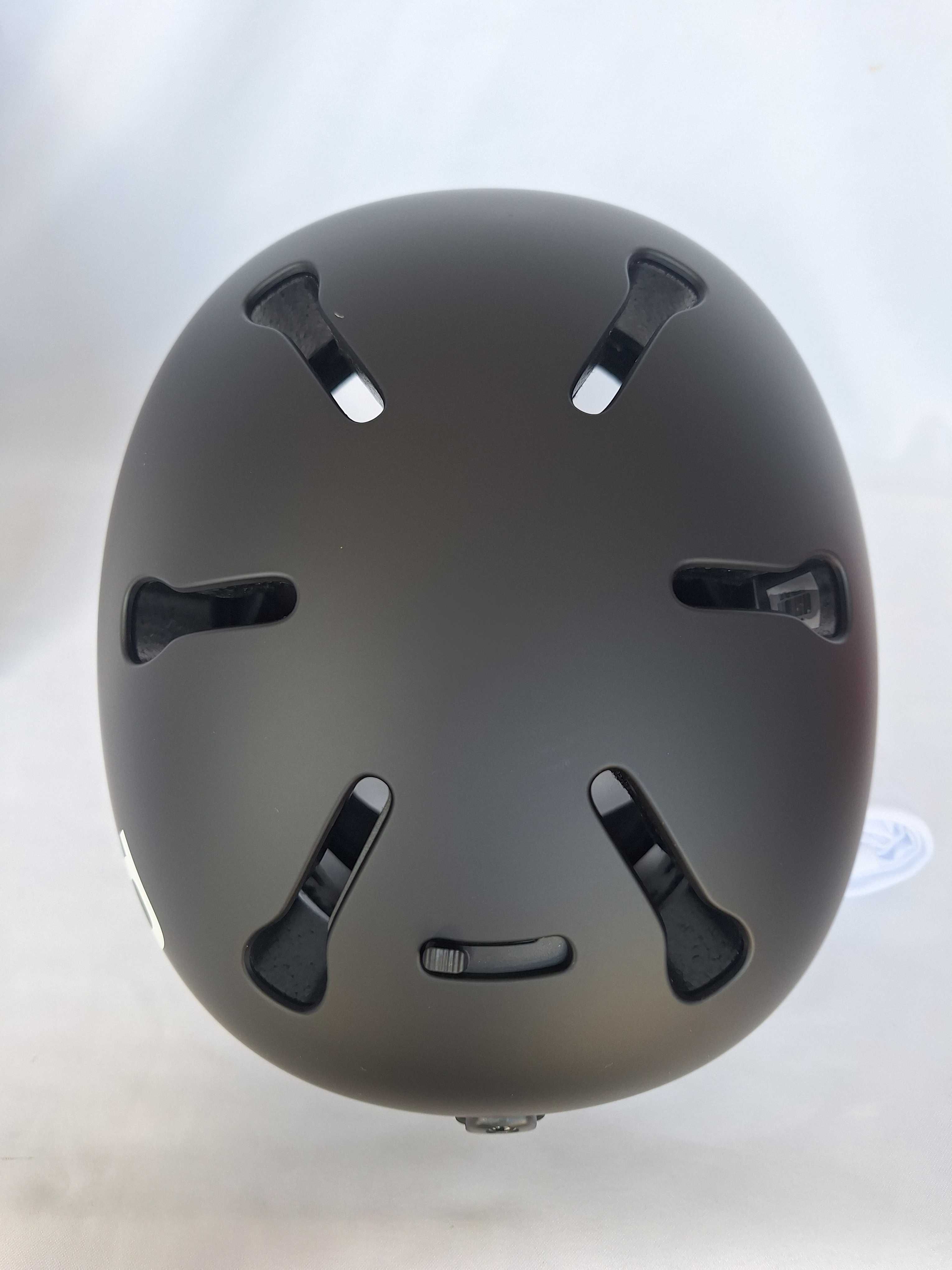 Kask narciarski POC Auric Cut Uranium Black Matt M/L 55-58cm