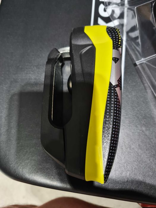 Cadeado de Disco Abus Detecto 7000 RS1 Pixel Yellow - NOVO