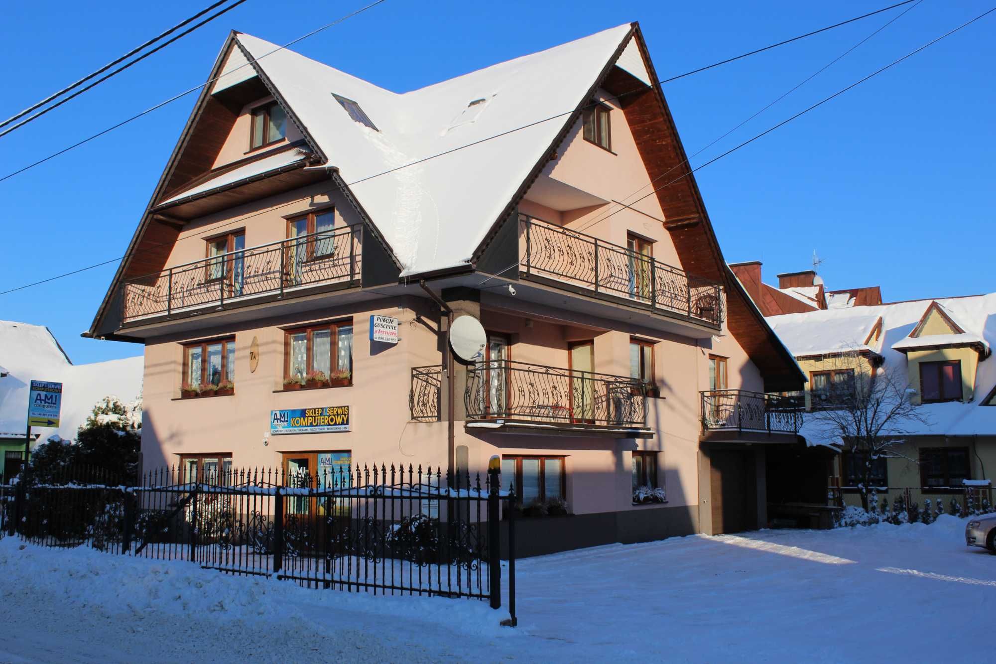 Pokoje gościnne u Krzysiaka Noclegi Ząb/k. Zakopane