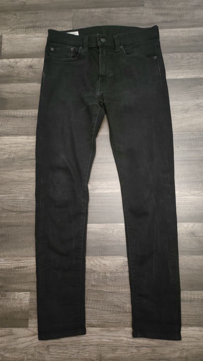 czarne LEVI'SY Lot Skinny Traper 32/30  super stanie