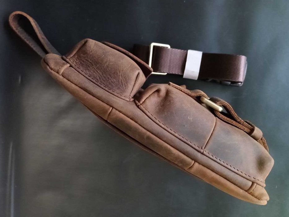 Чоловіча шкіряна сумка Гаманець Чоловічий