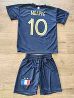 Strój piłkarski Mbappe reprezentacji Francji rozmiar 128 cm (komplet: