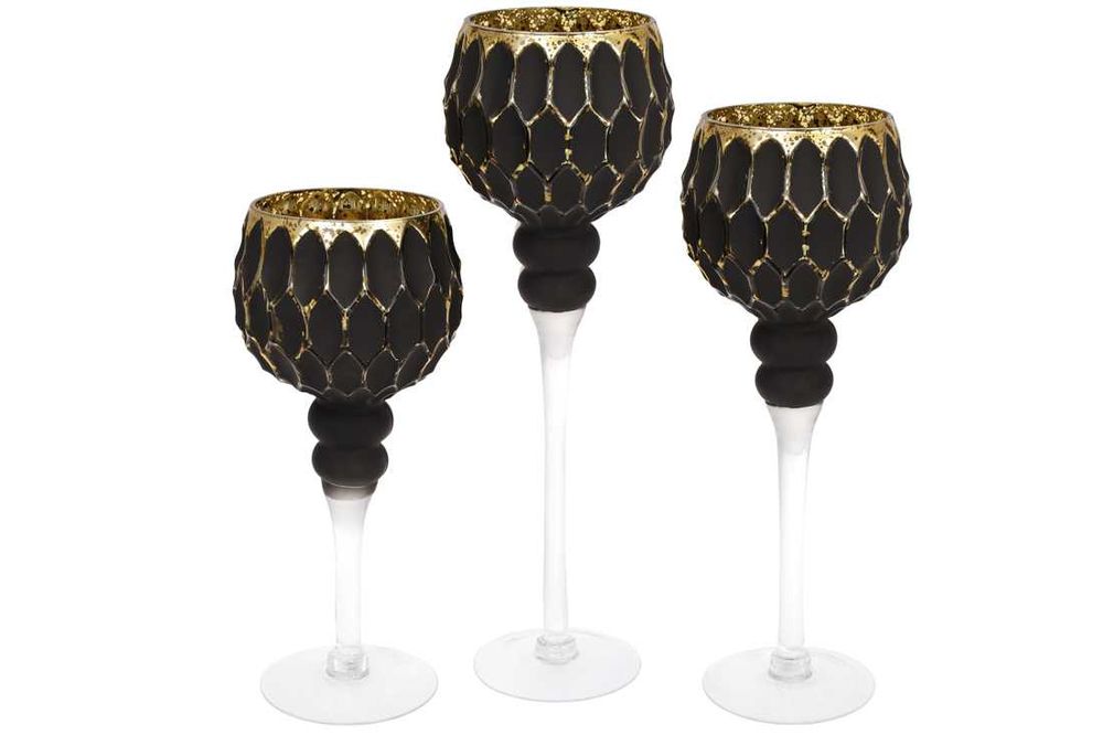 Підсвічник Набір новорічних підсвічників Новогодний подсвечник Свічник