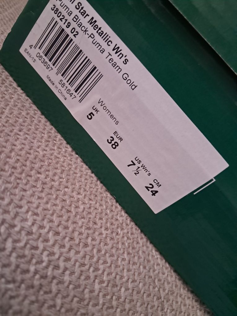 Buty puma czarne 38