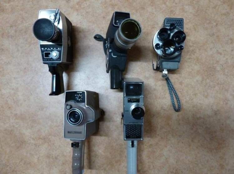 Maquinas de filmar antigas