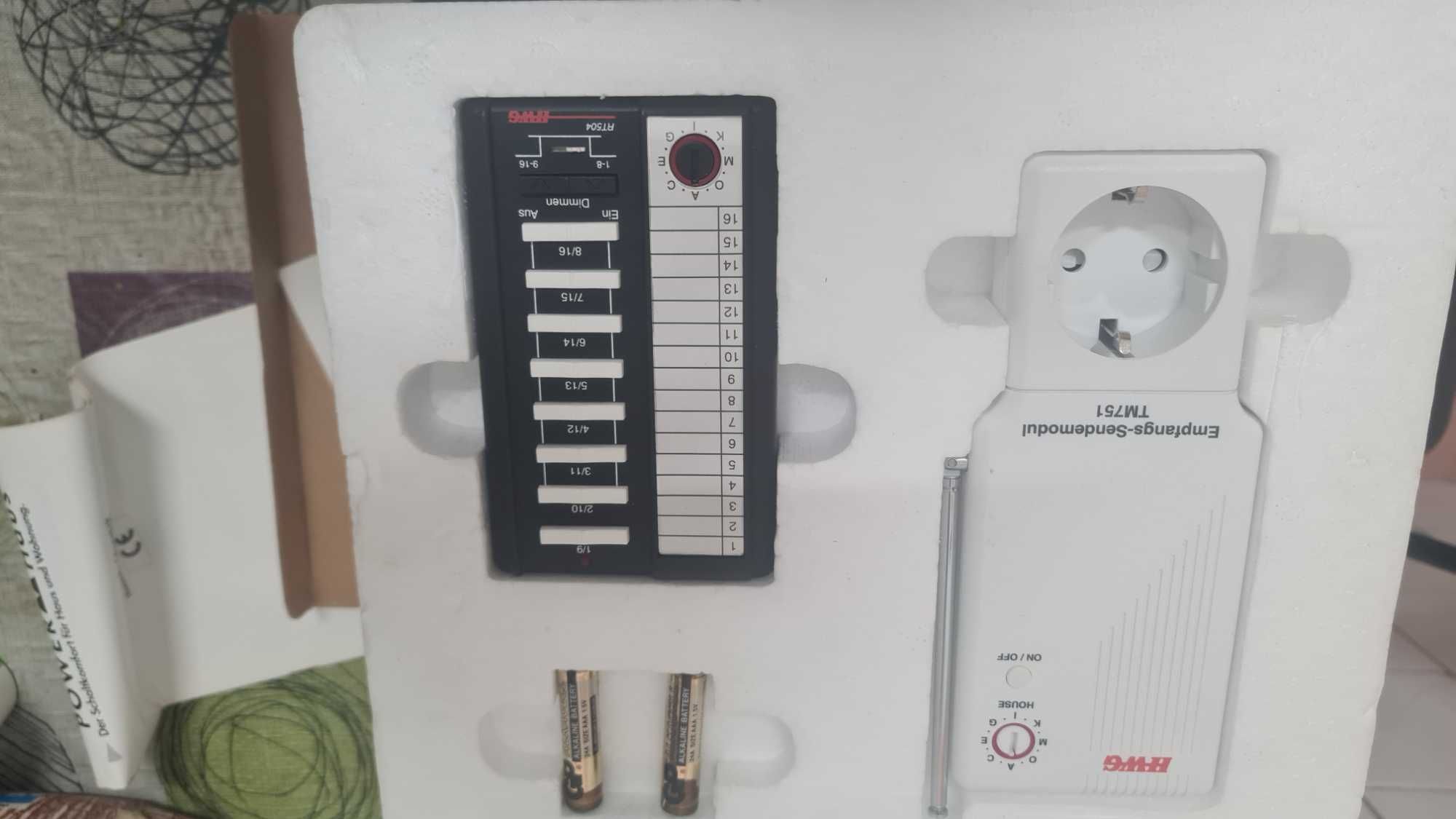 tomada eletrica com comando