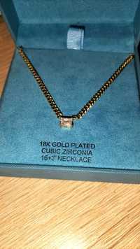 Naszyjnik 18k gold plated