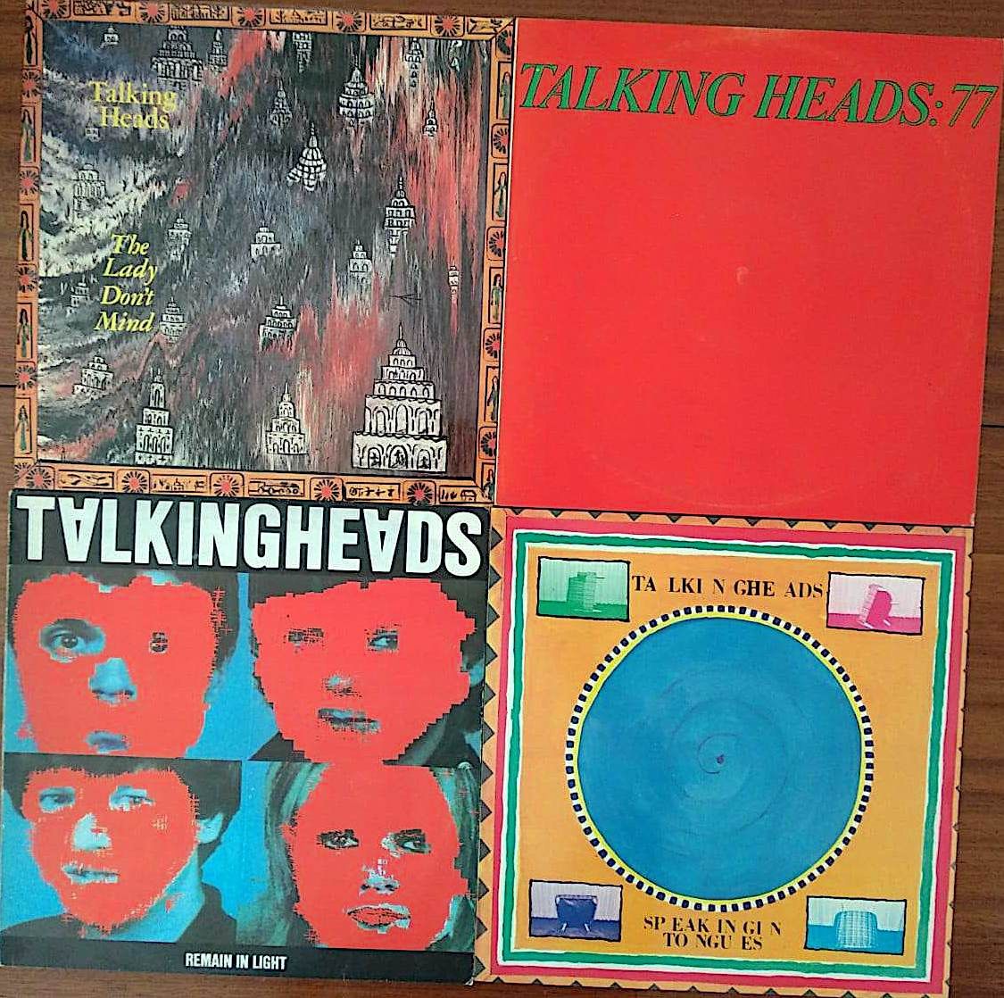 Vinis Talking Heads + EBTG + Sade