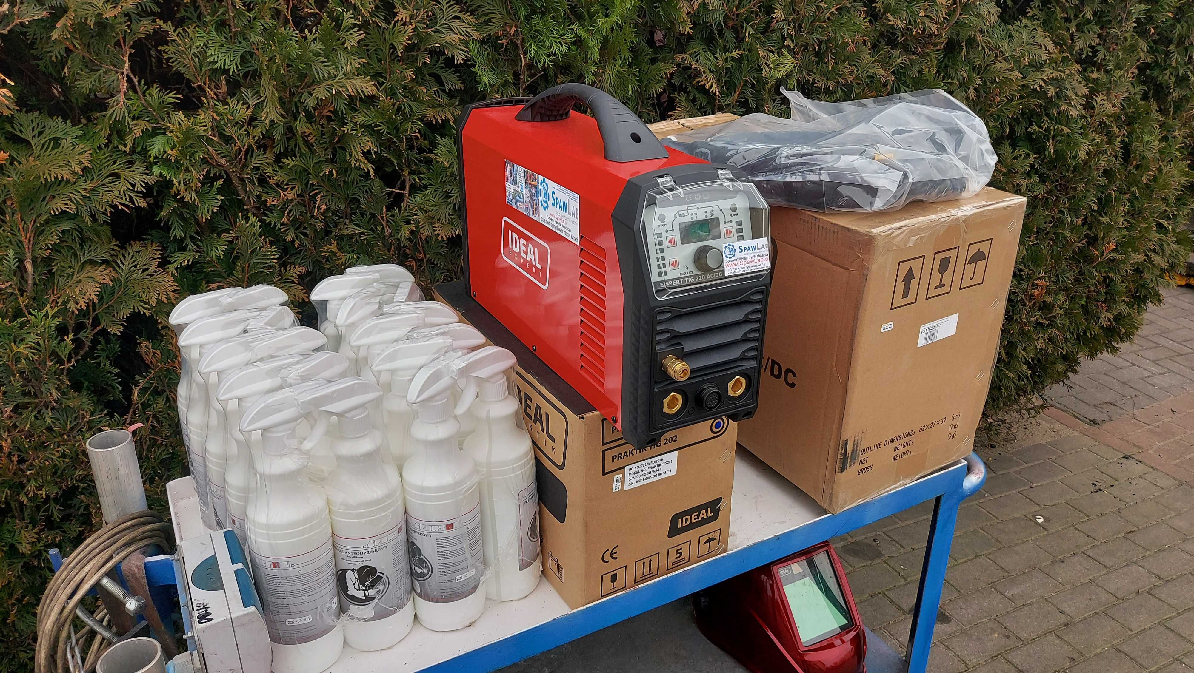 IDEAL EXPERT TIG 220 AC/DC PULSE Spawarka 230V Nowa Gwarancja!!