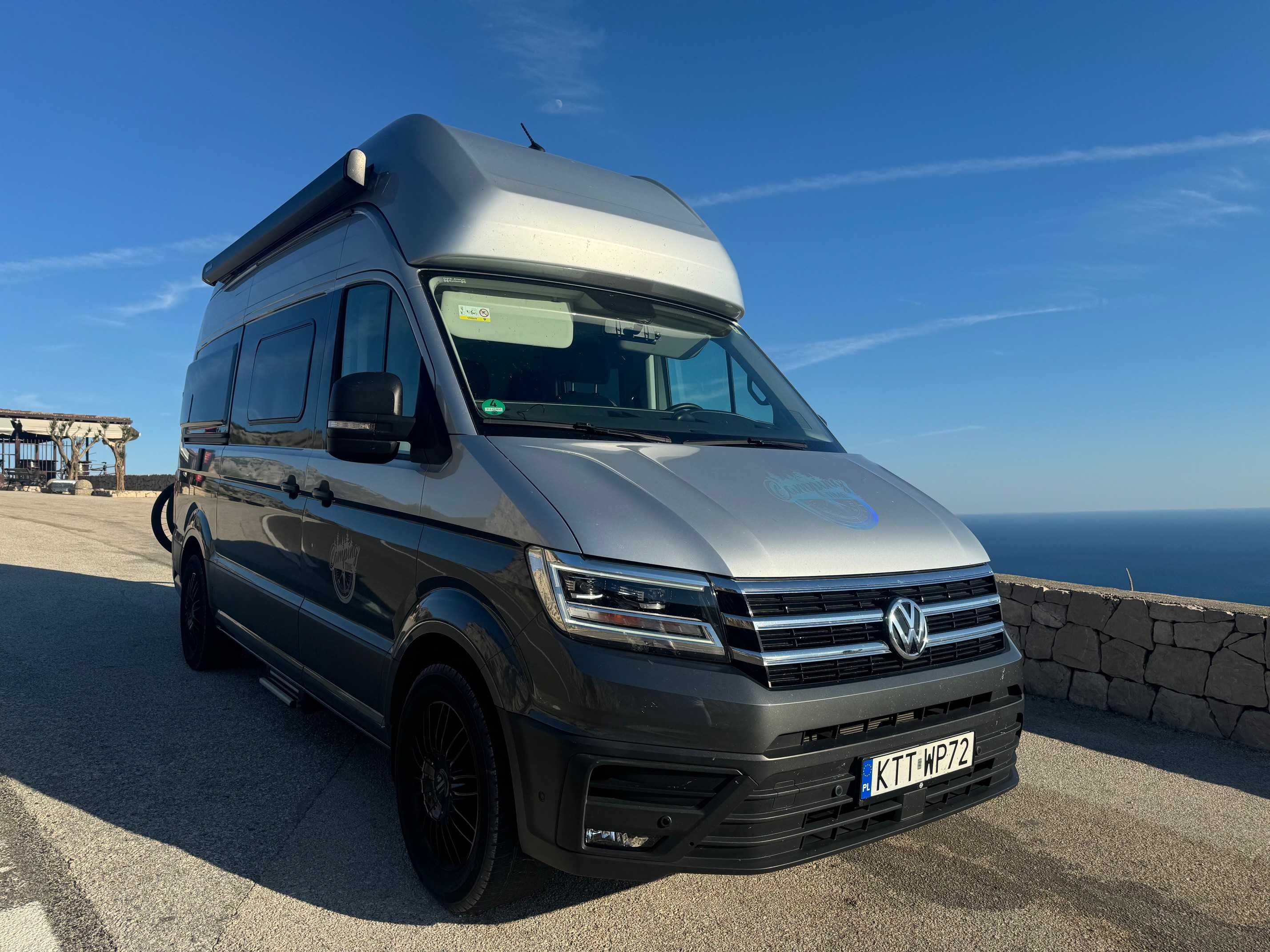 Wynajem kampera campervana 4-osobowy nowa VW Grand California Limited